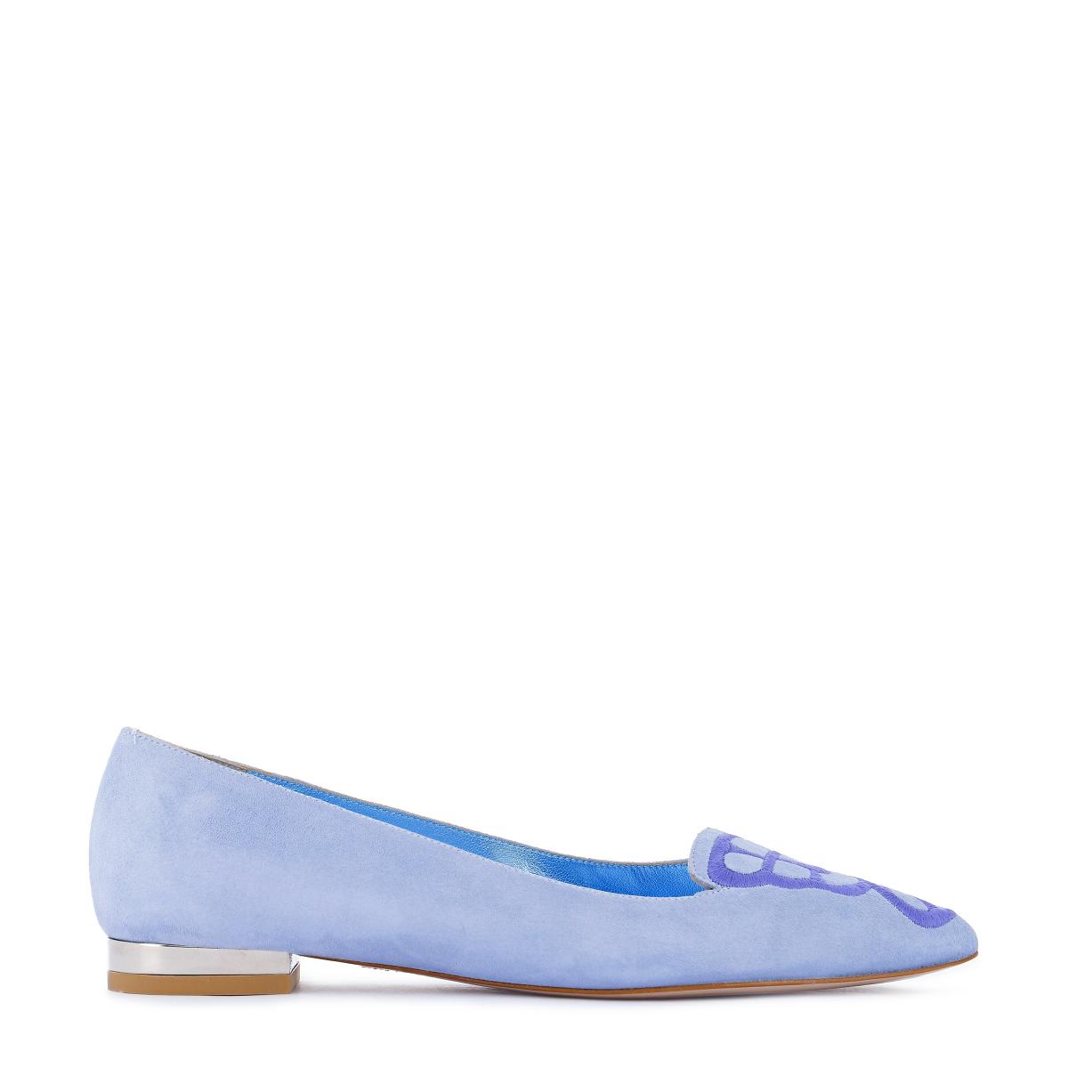 Butterfly Flat Blue & Orchid | Sophia Webster