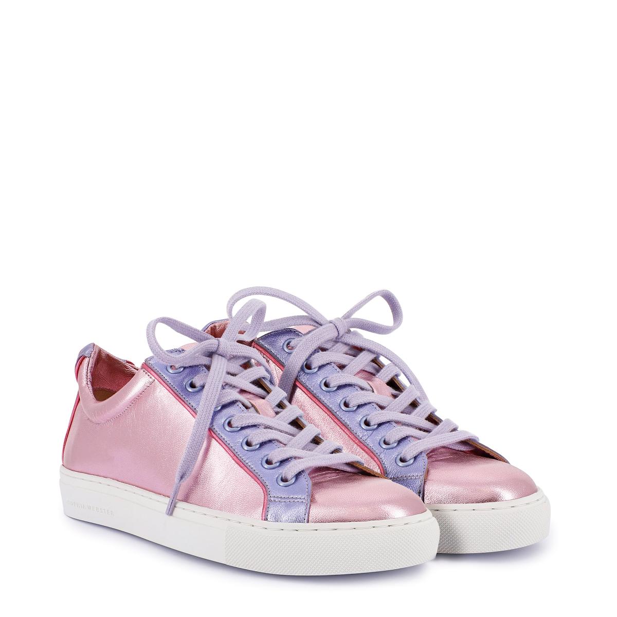 Butterfly Sneaker Pink Metallic | Sophia Webster