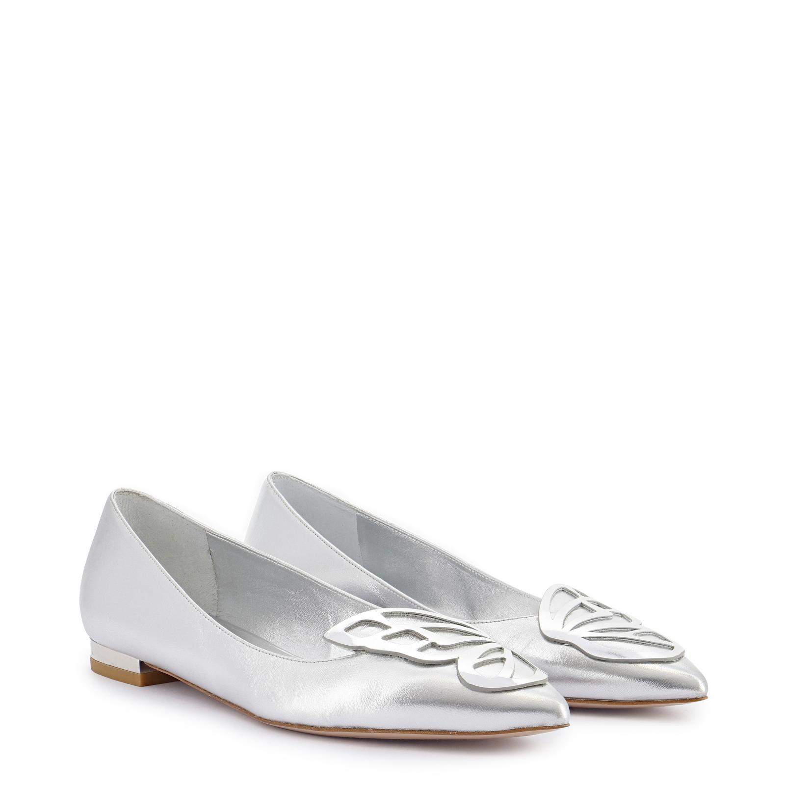 Butterfly Flat Silver Sophia Webster