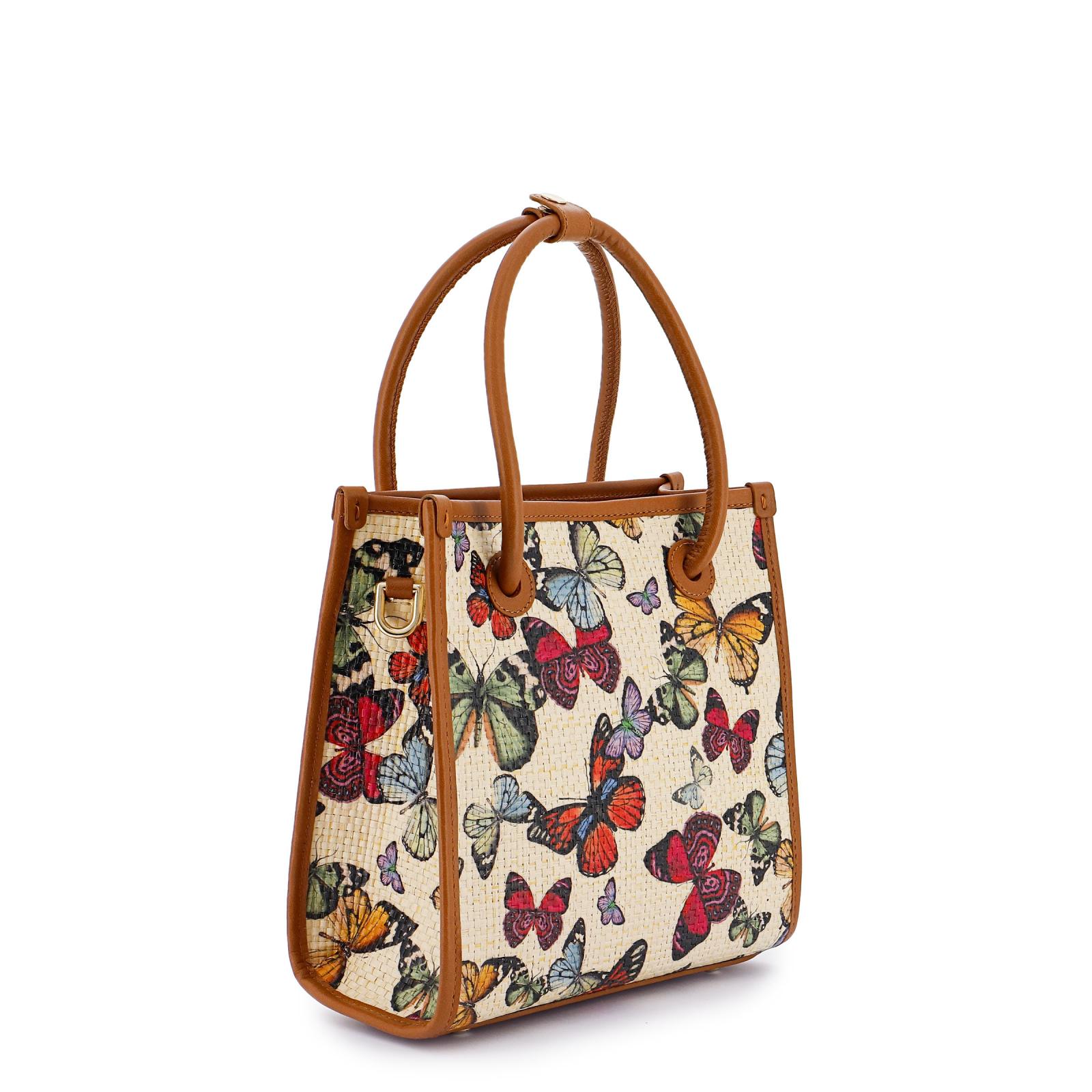 Buy Sophia Webster Black Black Bonnie Glitter-Butterfly Bag