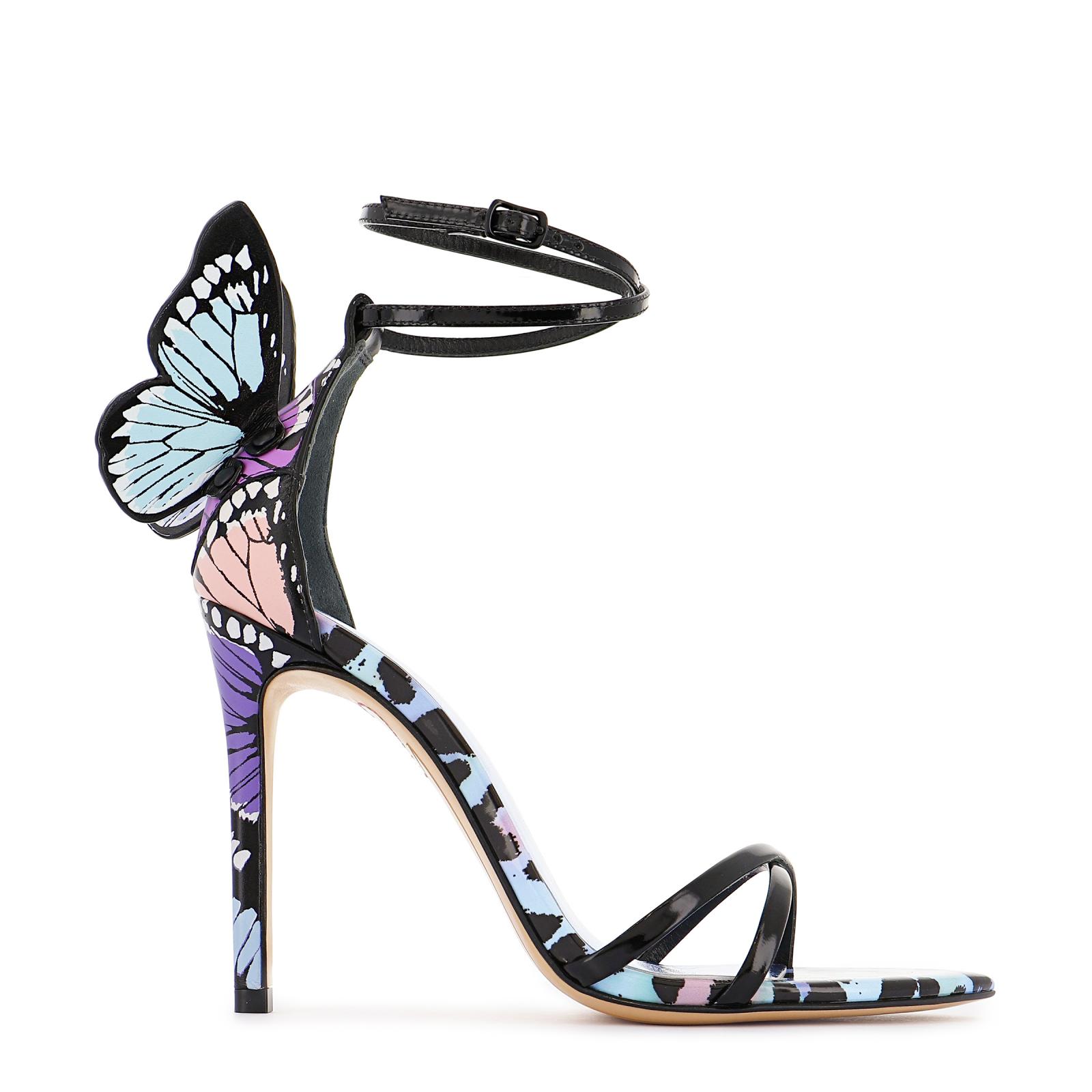 Chiara Sandal Black & Pastel | Sophia Webster