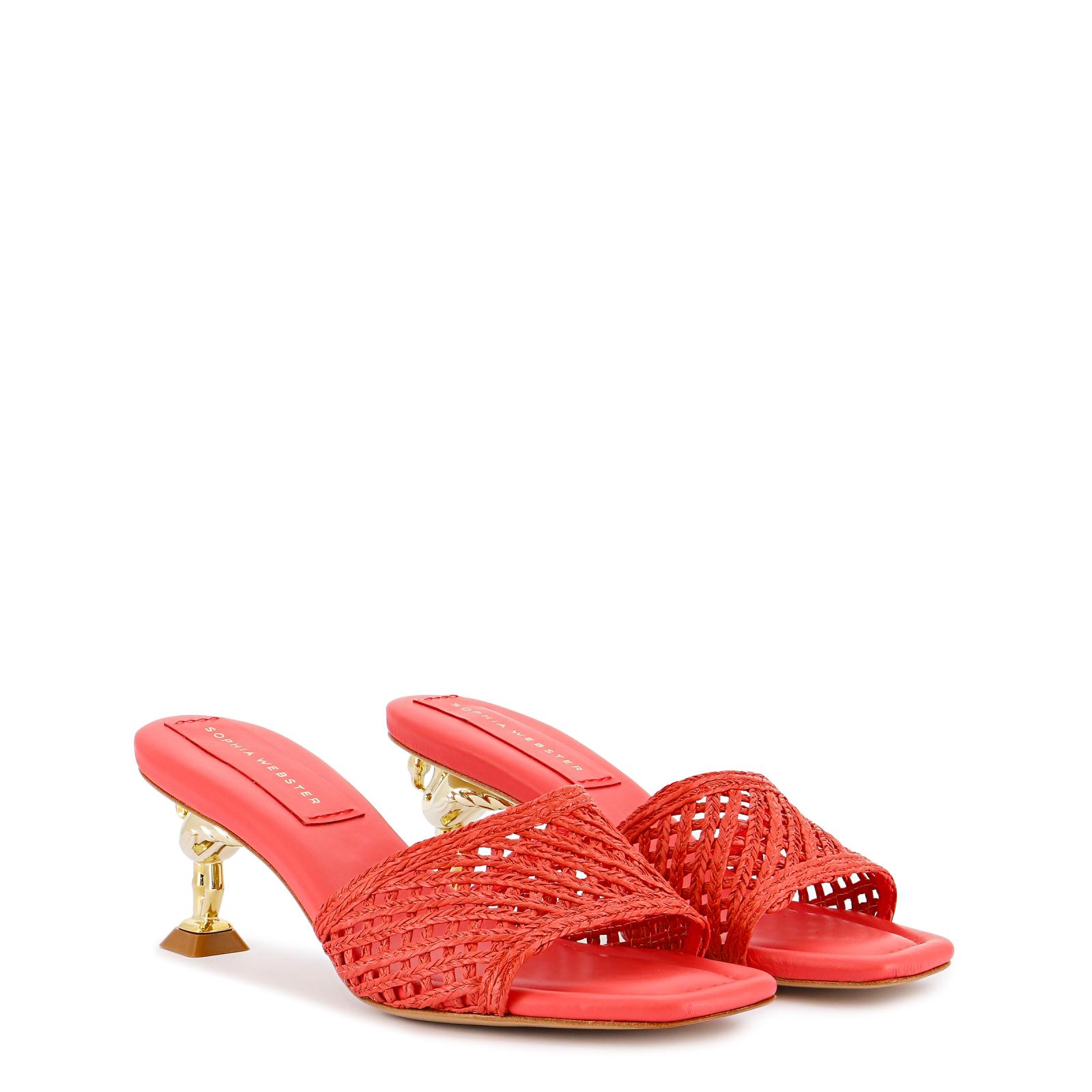 【SOPHIA WEBSTER】flo flamingo mule Flo Flamingo Low Mule | Sophia Webster