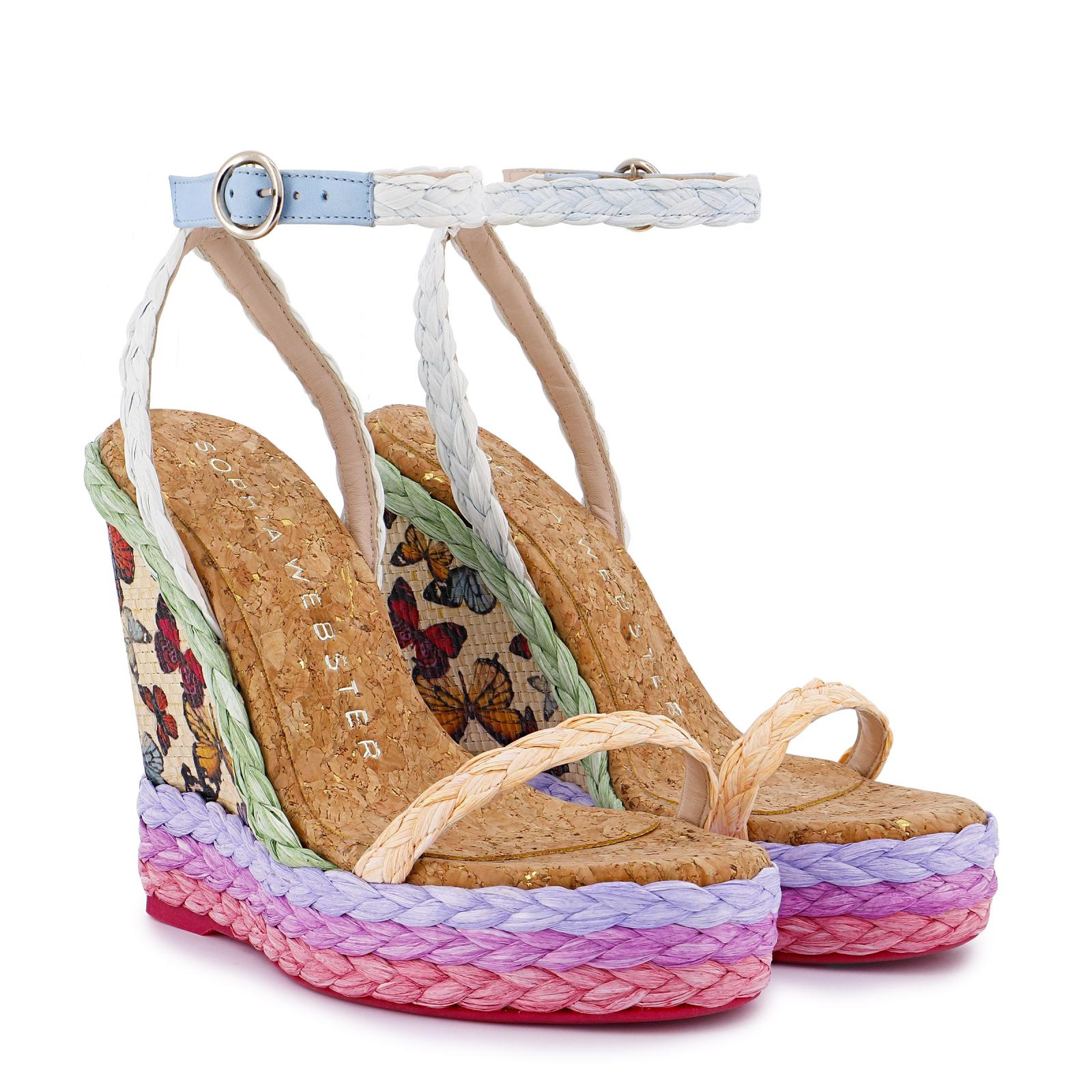 Miranda Espadrille Butterfly Meadow | Sophia Webster