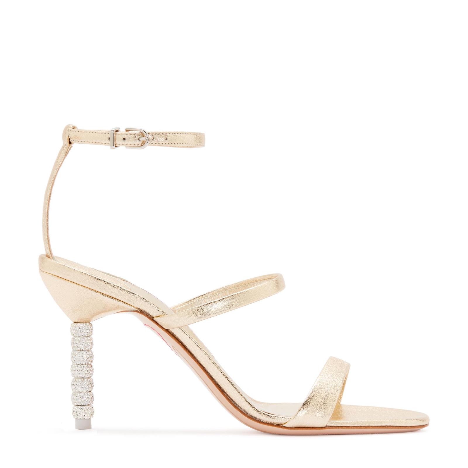 Rosalind Crystal Mid Sandal Champagne | Sophia Webster