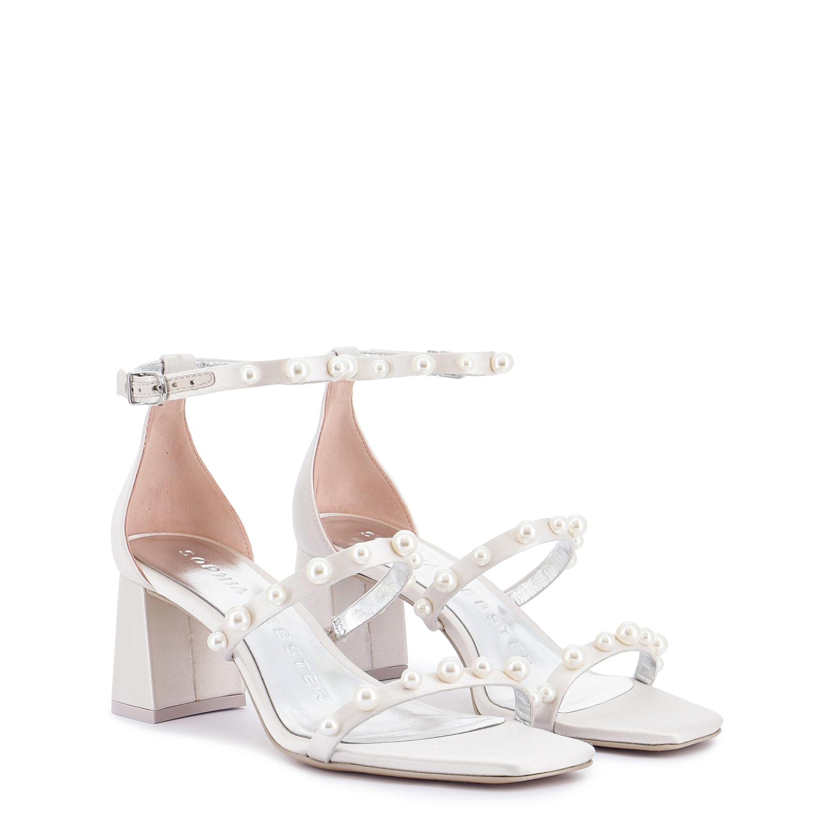 SOPHIA WEBSTER 25SS サンダル・ミュール シルバー系 SOPHIA WEBSTER 25SS サンダル・ミュール シルバー系 (SOPHIA