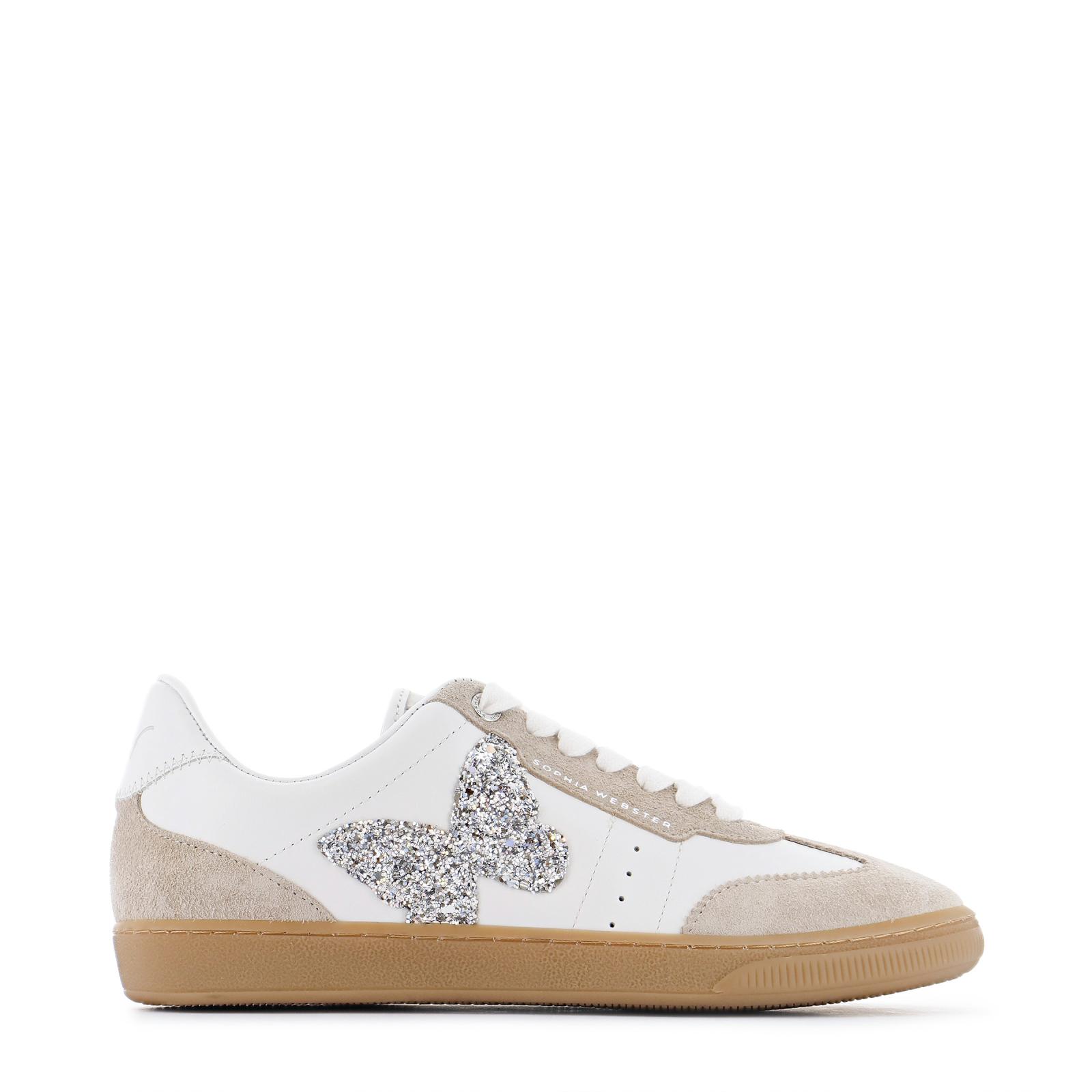 sophiaページ Sonder Sneaker White Metallic | Luxury Designer Sneaker