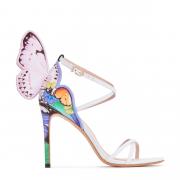 Chiara Sandal Silver & Pastel | Sophia Webster