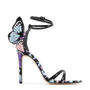 Chiara Sandal Silver & Pastel | Sophia Webster