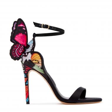 Chiara Embroidery Sandal Midnight Butterfly