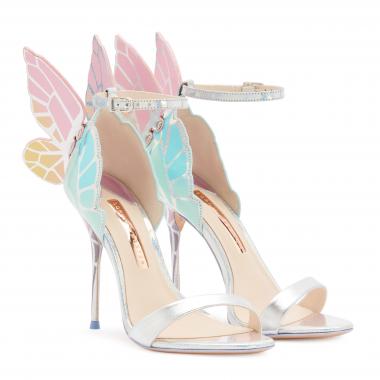 Chiara Sandal Silver & Pastel | Sophia Webster