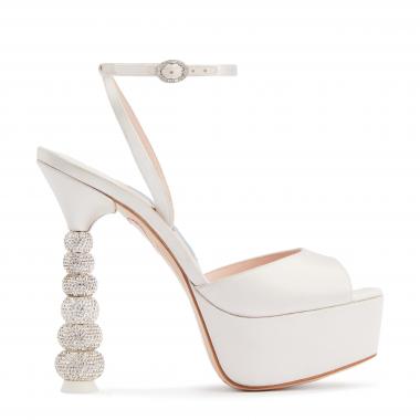 Deya Crystal Platform Sandal | Sophia Webster