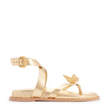 Mariposa Comfort Sandal Gold | Sophia Webster