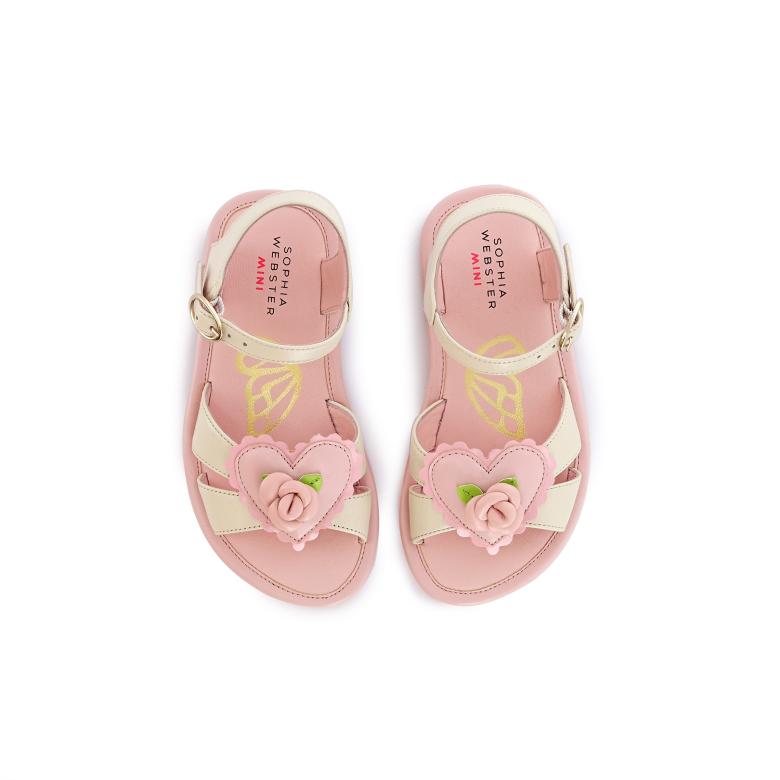 【関税込み】Sophia Webster シルバー Amora ヒールサンダル Our newest love Amora | Sophia Webster