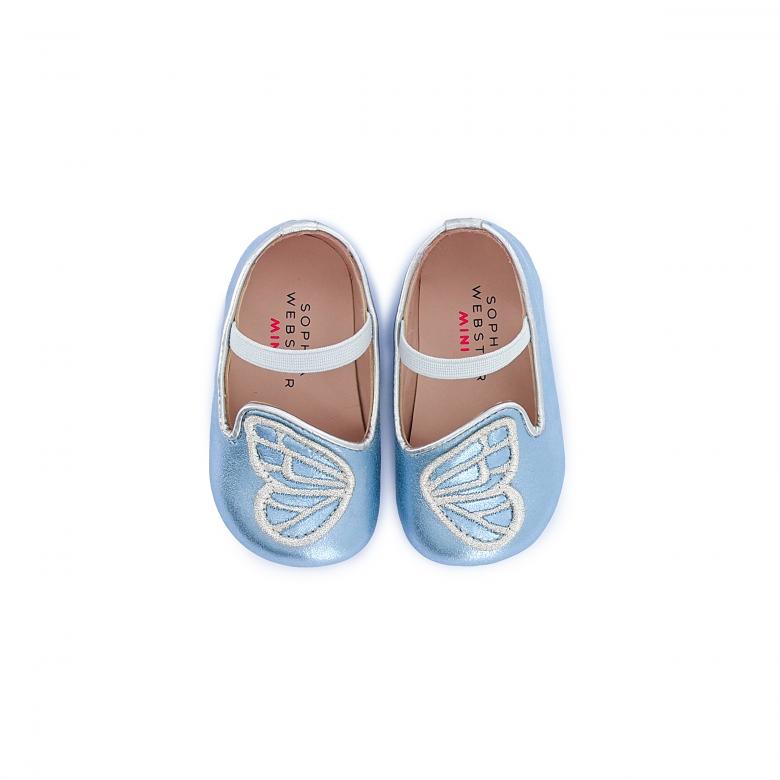 Sophia high quality Webster mini butterfy embroidery flat infant