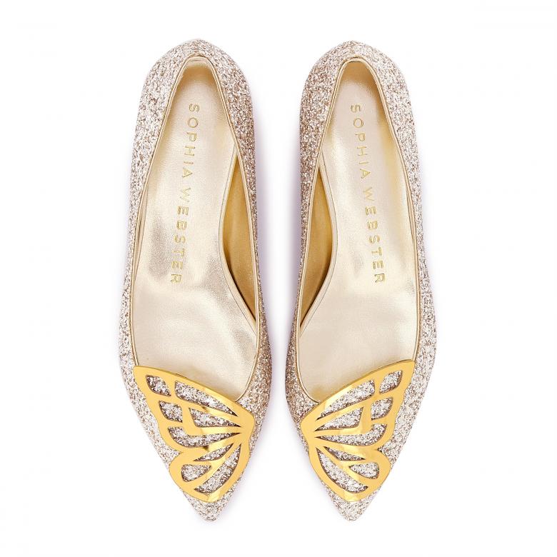 Butterfly Flat Metallic Sophia Webster