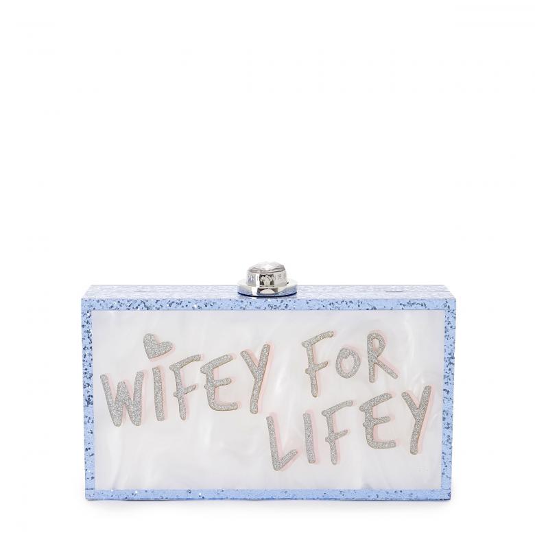 Cleo Wifey For Lifey Blue | Sophia Webster