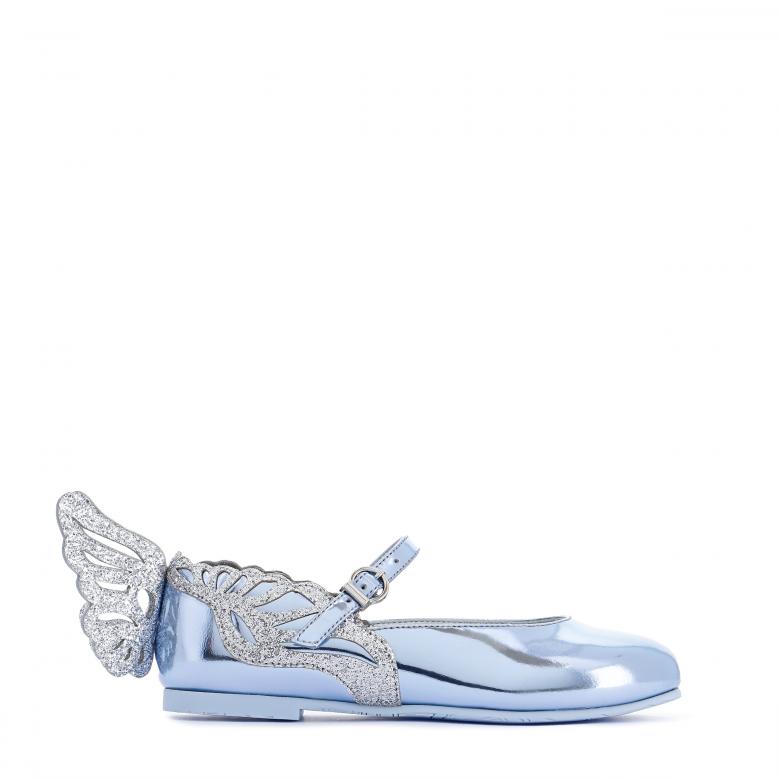 Heavenly Flat Mini Silver | Sophia Webster