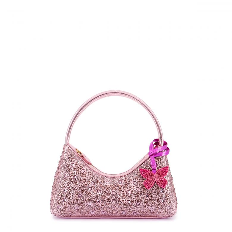 Synthetic Leather Ladies Pink Hand Bags, Packaging Type: Plastic Bag at Rs  130/piece in Vapi