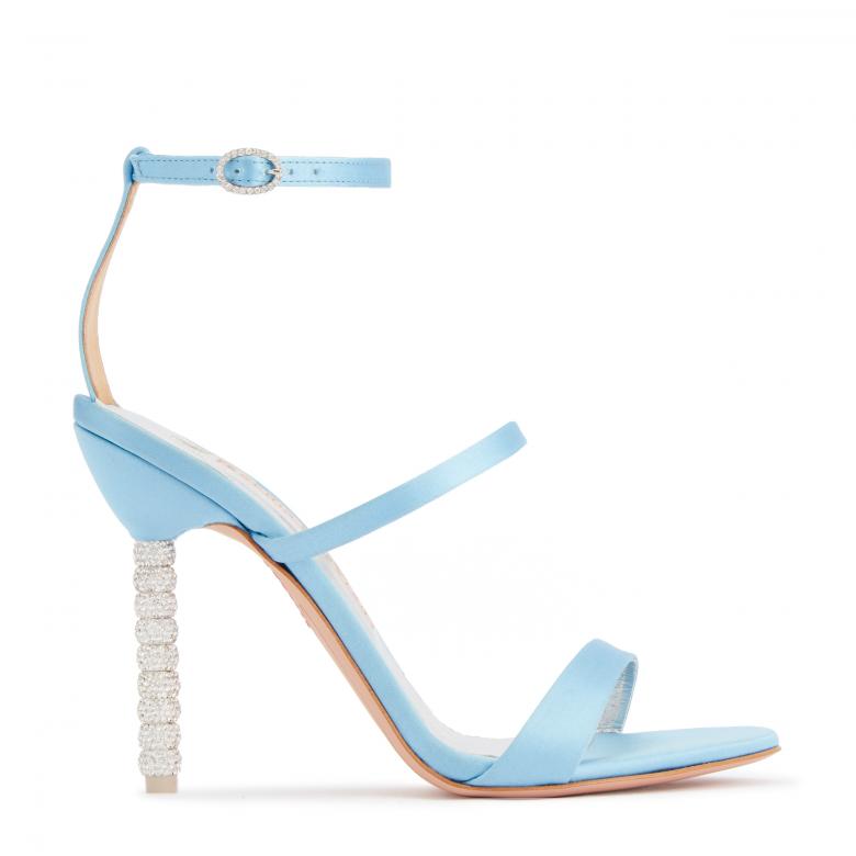 Rosalind Crystal Sandal Sky Blue | Sophia Webster