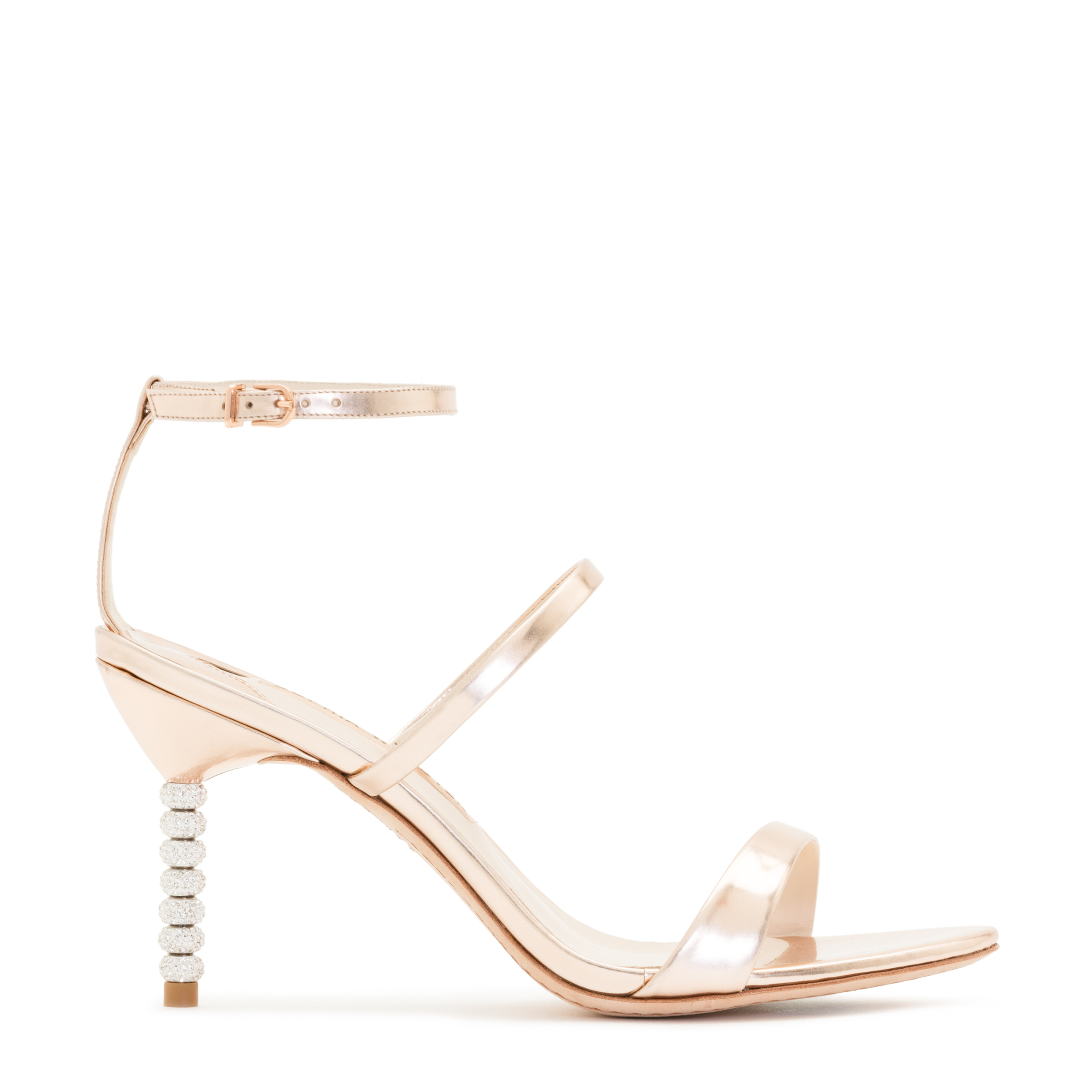 sophia webster rose gold shoes